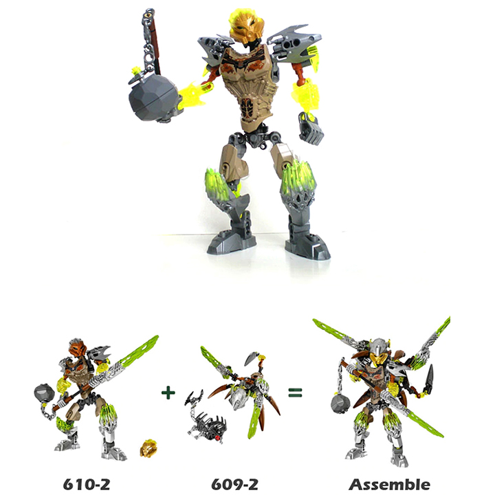 Mô hình nhân vật Bionicle 610-2 Pohatu Stone