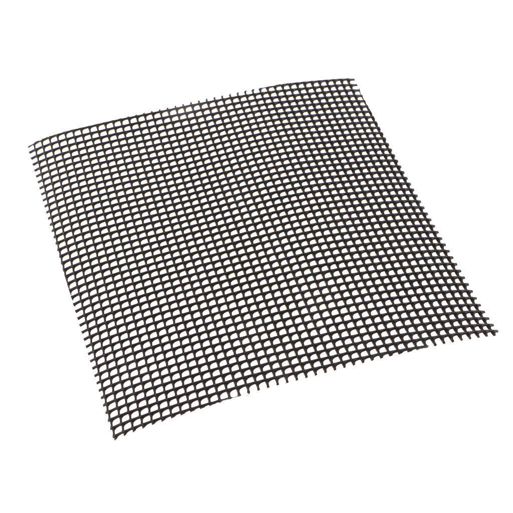 5pcs  Black Drainage Mesh Sheet Cuttable Flowerpot Bottom Net 30x20cm