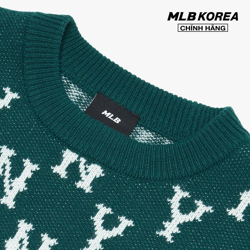 MLB - Áo sweater phom suông tay dài Classic Monogram Overfit 3AKPM0126-50GND