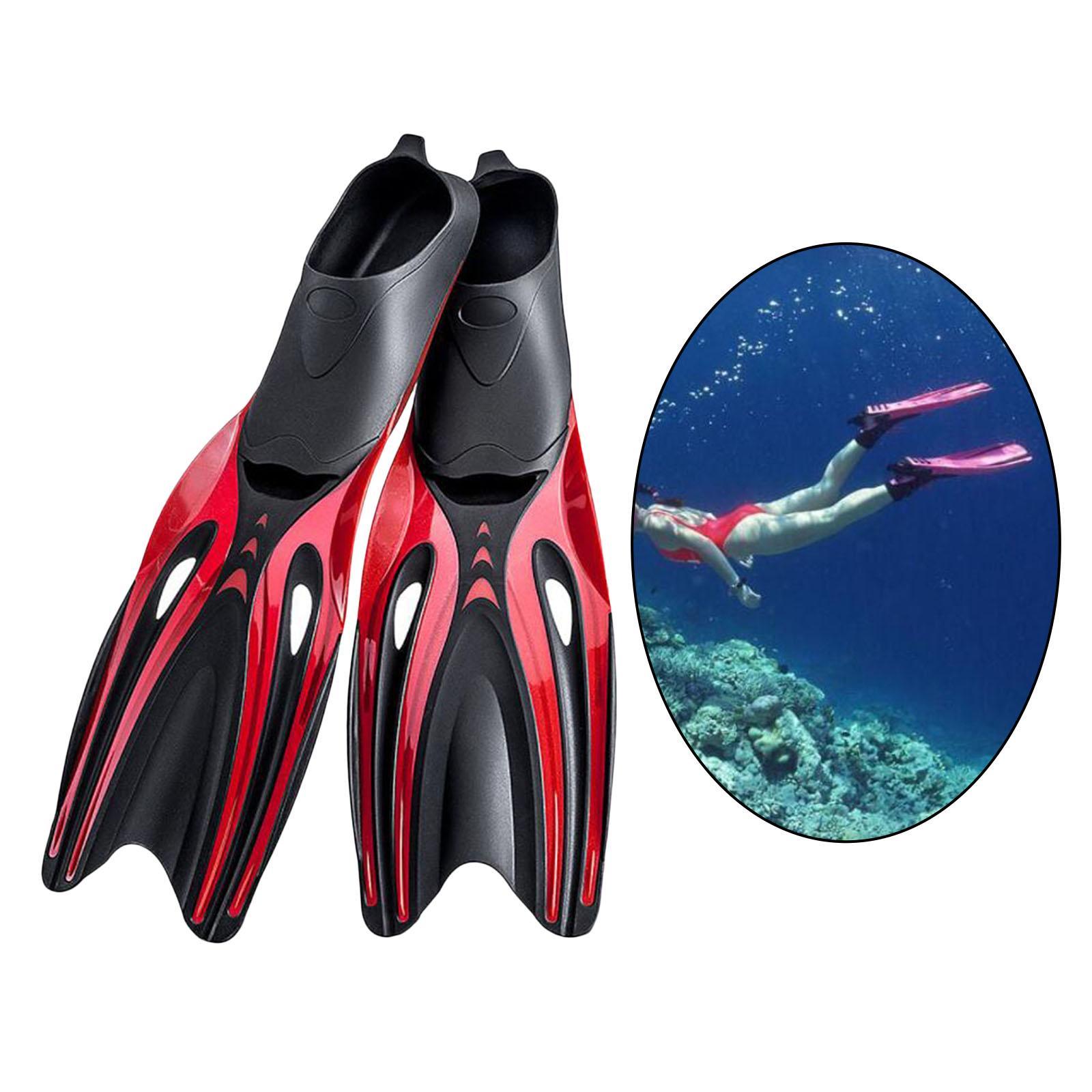 Adult Diving    Water Sports Beginner Swim Snorkeling Red