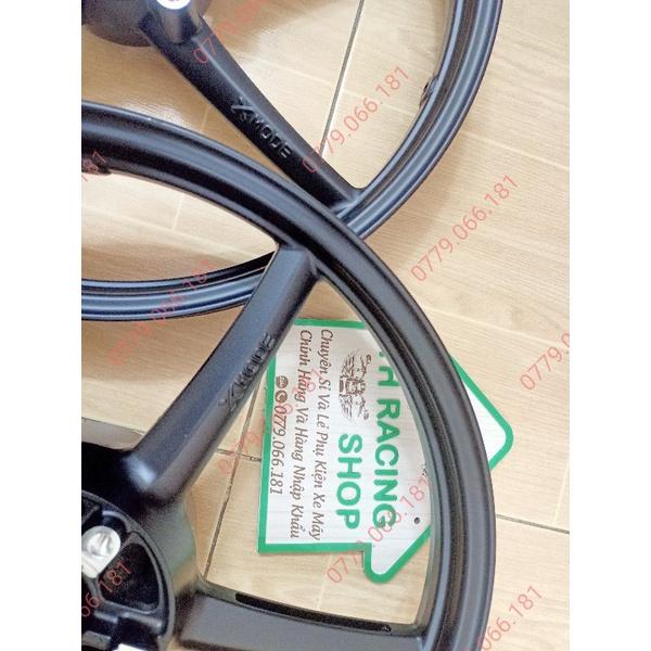 BÁNH MÂM CHO XE EXCITER 150 XMODE KIỂU 5 CÂY RCB MÀU ĐEN SIZE 1.6 VÀ 1.6 GẮN NHƯ KHÔNG CHẾ SẢN PHẨM MỚI CHẤT LƯỢNG TỐT