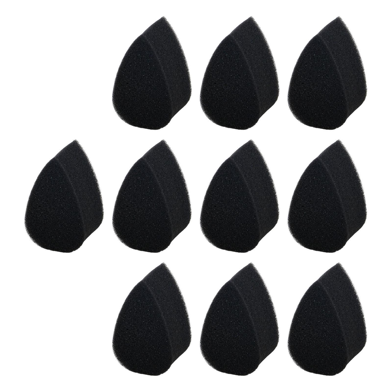 10x Body Painting Sponges for Kids High Density Black Face Painting Supplies