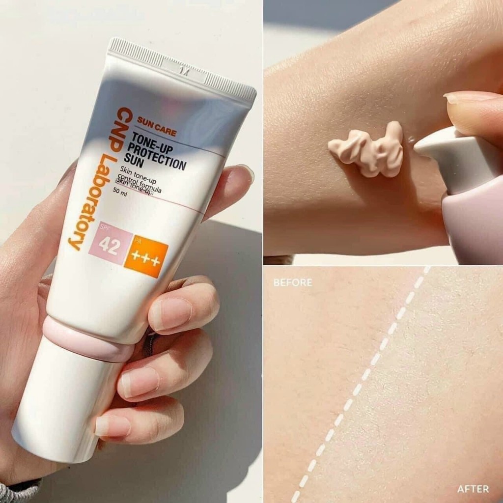 Kem Chống Nắng Nâng Tông Da CNP Laboratory Tone-Up Protection Sun Spf42 Pa+++ 50ml