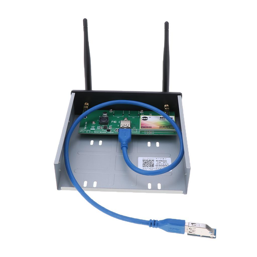 600Mbps WIFI WLAN Card Desktop WIFI WLAN Card Network Adapter for Windows