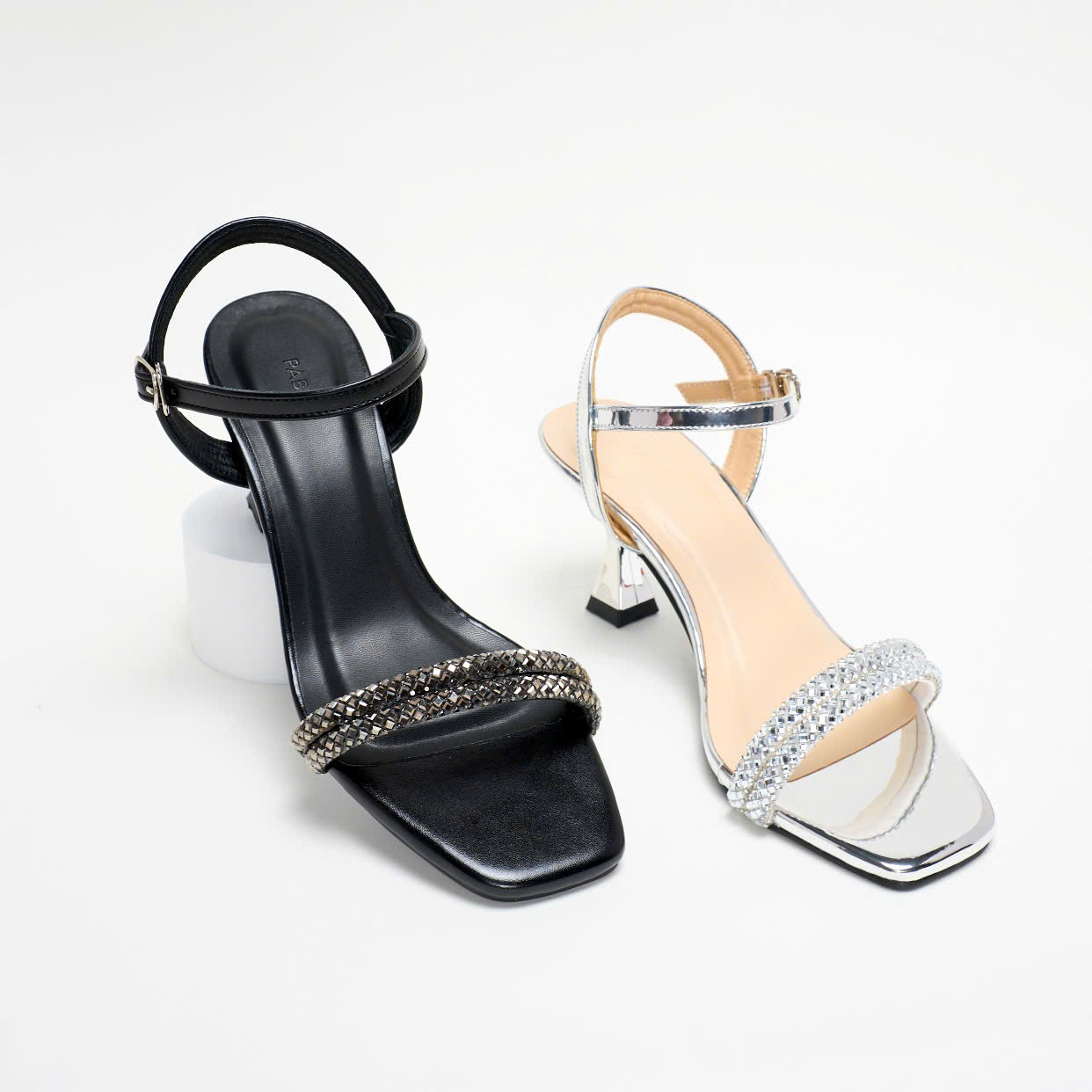 Giày Sandal 2 quai mảnh đá7F PABNO PN22008