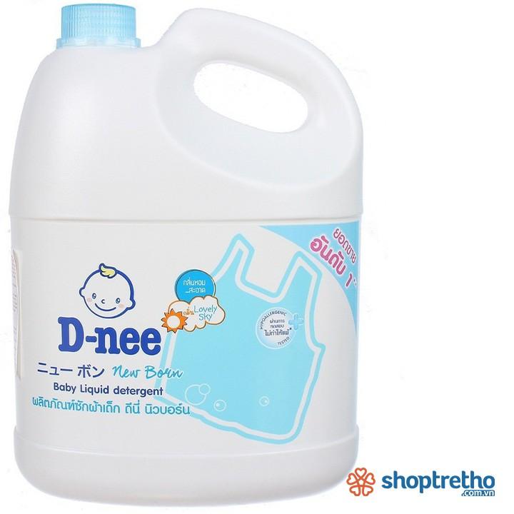 Nước giặt Dnee Organic 3000ml (xanh lá) Thái Lan