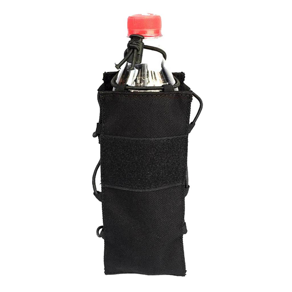 Adjustable Water Bottle Carrier and Holder Bag MOLLE Pouch Hiking Camping Hydration Bag