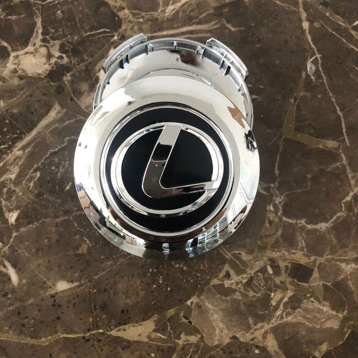 Logo chụp mâm, ốp lazang bánh sau xe ô tô Lexus 470 - Đường kính 9.5cm