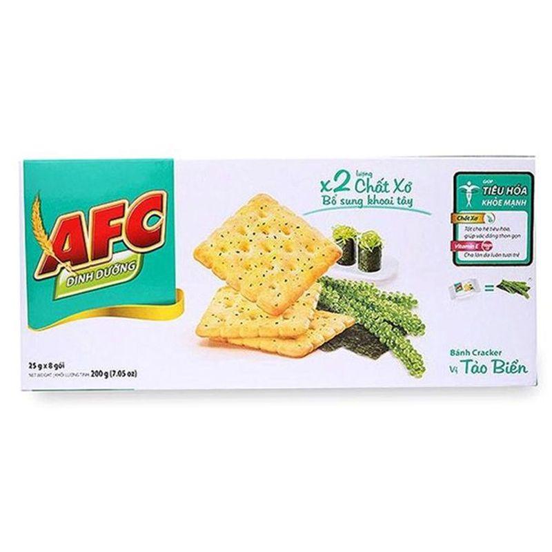 Bánh AFC tảo biển 200g hộp-8934680028028