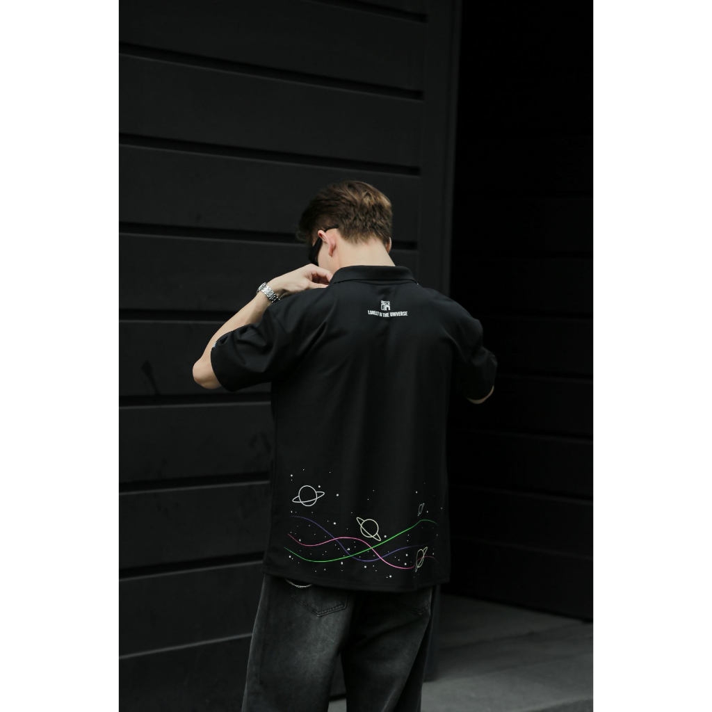 Áo Thun POLO Unisex Form Rộng - Brand Chính Hãng SDVN - LONELY