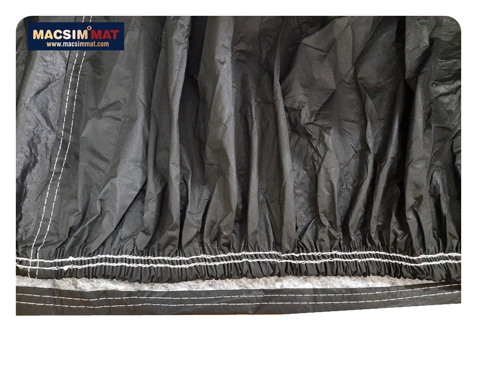 Bạt phủ ô tô Honda CRV thương hiệu Macsim sử dụng trong nhà và ngoài trời chất liệu Polyester - màu đen và màu ghi