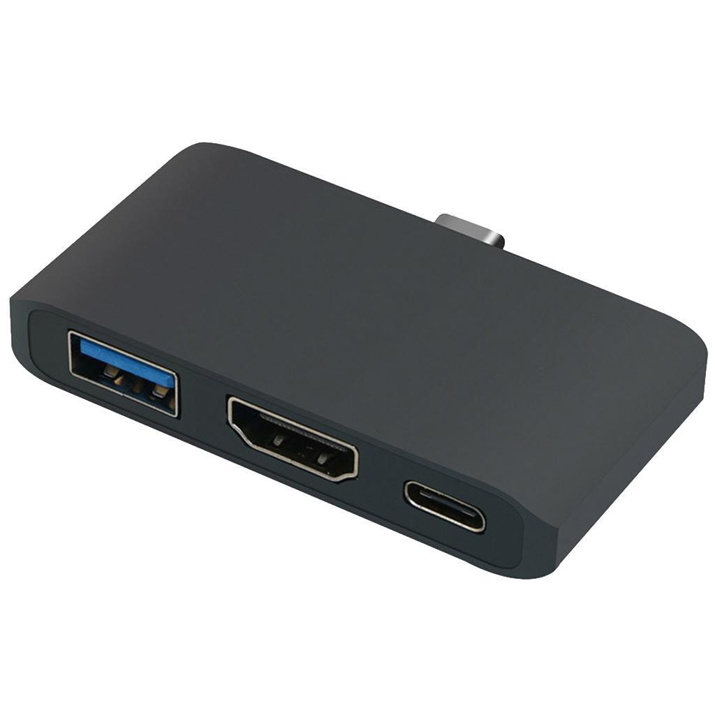 3 In1 USB  Hub with USB 3.0,  Ports and USB C Charging Port