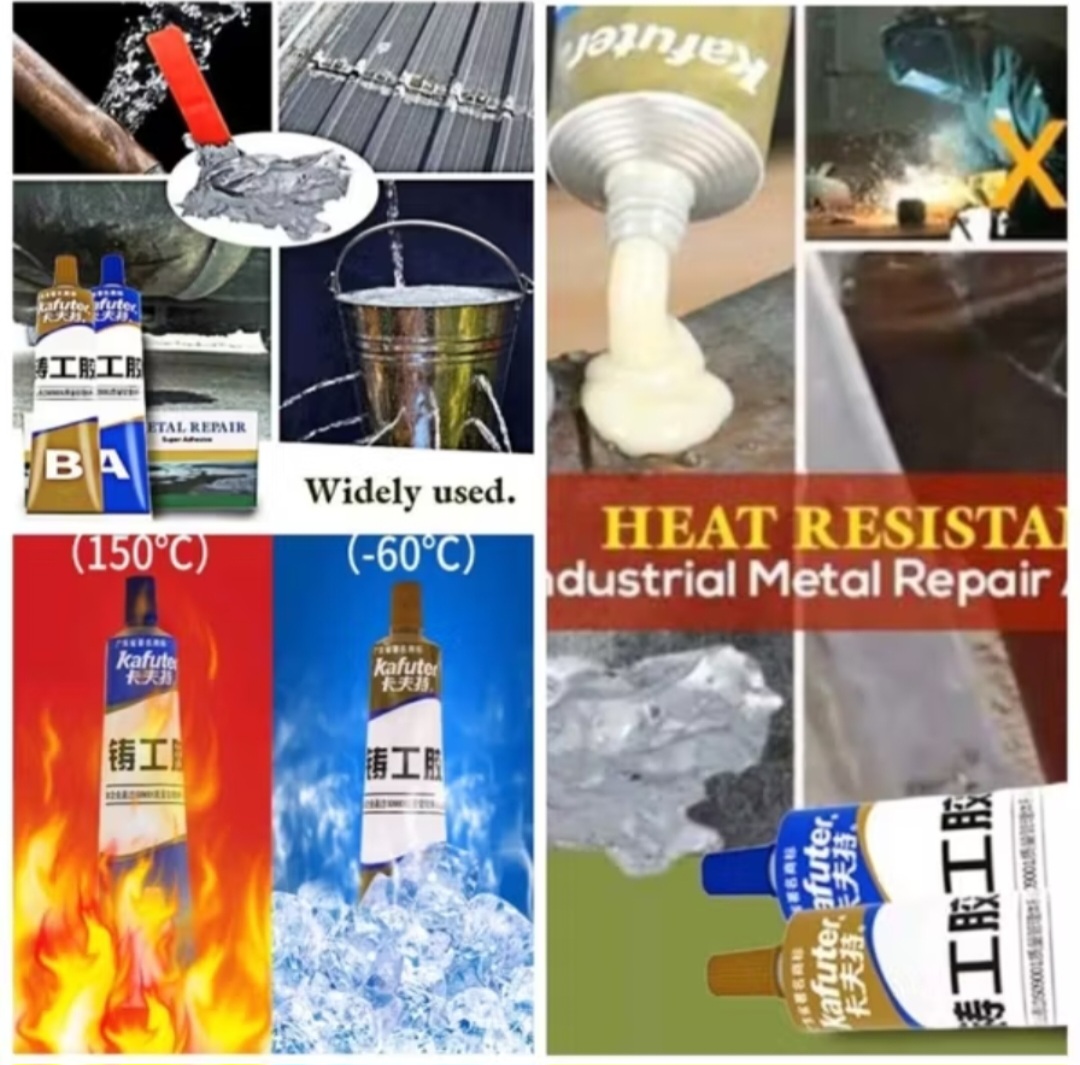 HỘP 2 LỌ KEO AB HAI THÀNH PHẦN DÁN SẮT KIM LOẠI NHỰA GỖ MỌI THỨ SIÊU CHẮC CHẮN NHƯ MỐI HÀN XÌ