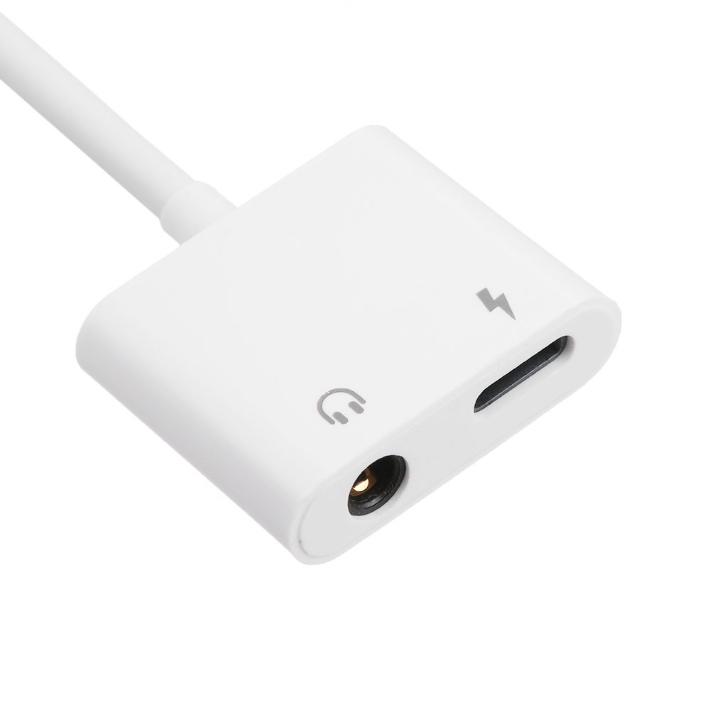 Bộ Chuyển Đổi Âm Thanh Sạc & Bộ Chuyển Đổi Tai Nghe AUX 3.5mm Cho IPhone X 8 8plus 7 7plus 6 6s Plus