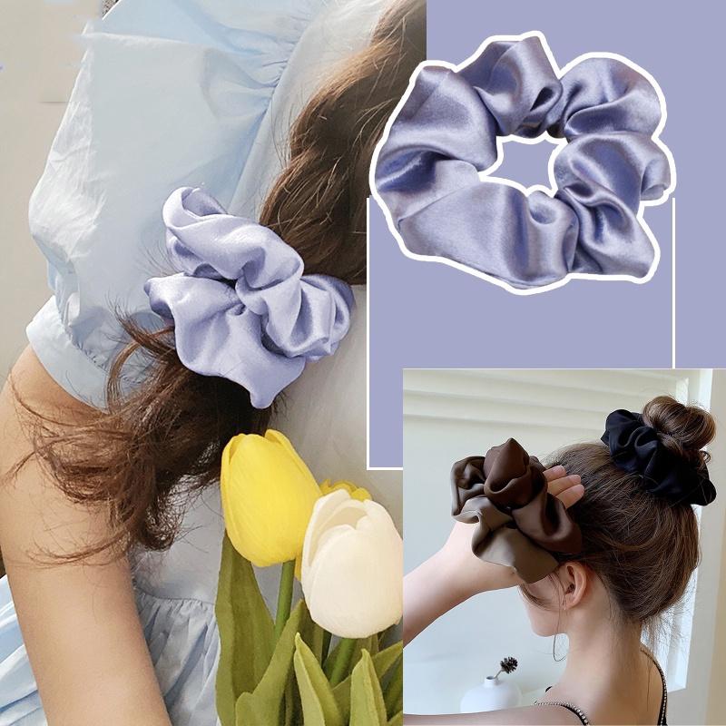 Dây buộc tóc nữ scrunchies phụ kiện tóc nữ ngọt ngào đáng yêu - Store.Vanshop PK0002