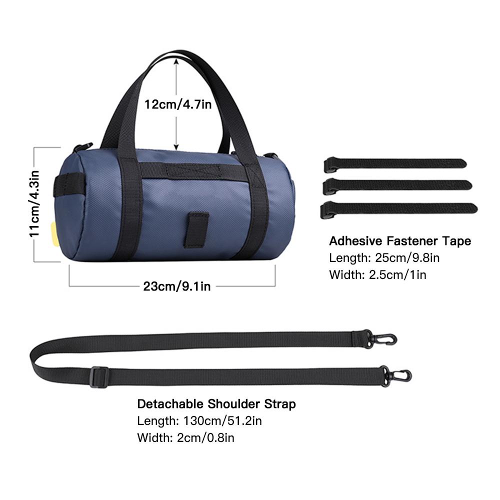 Túi xách tay rhinowalk đa dụng chống nước có thể tháo dây đeo lên vai đi xe đạp, du lịch