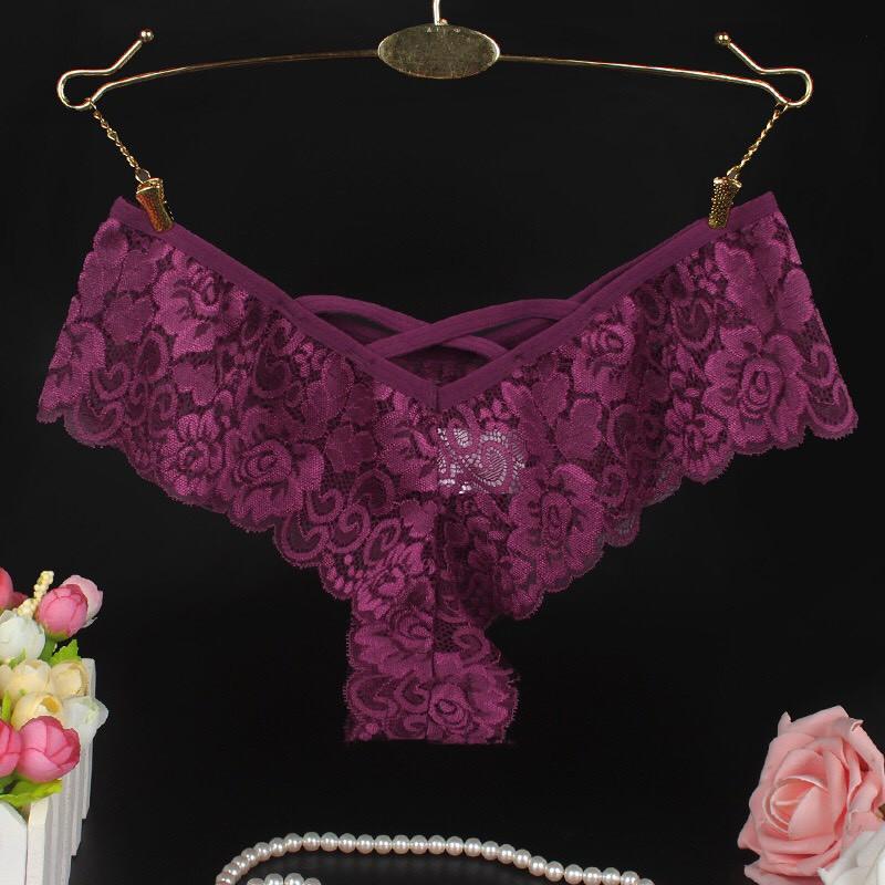 Quần Lọt Khe Gợi Cảm Sexy Ladies Thong Ribbon Ren (WL35)