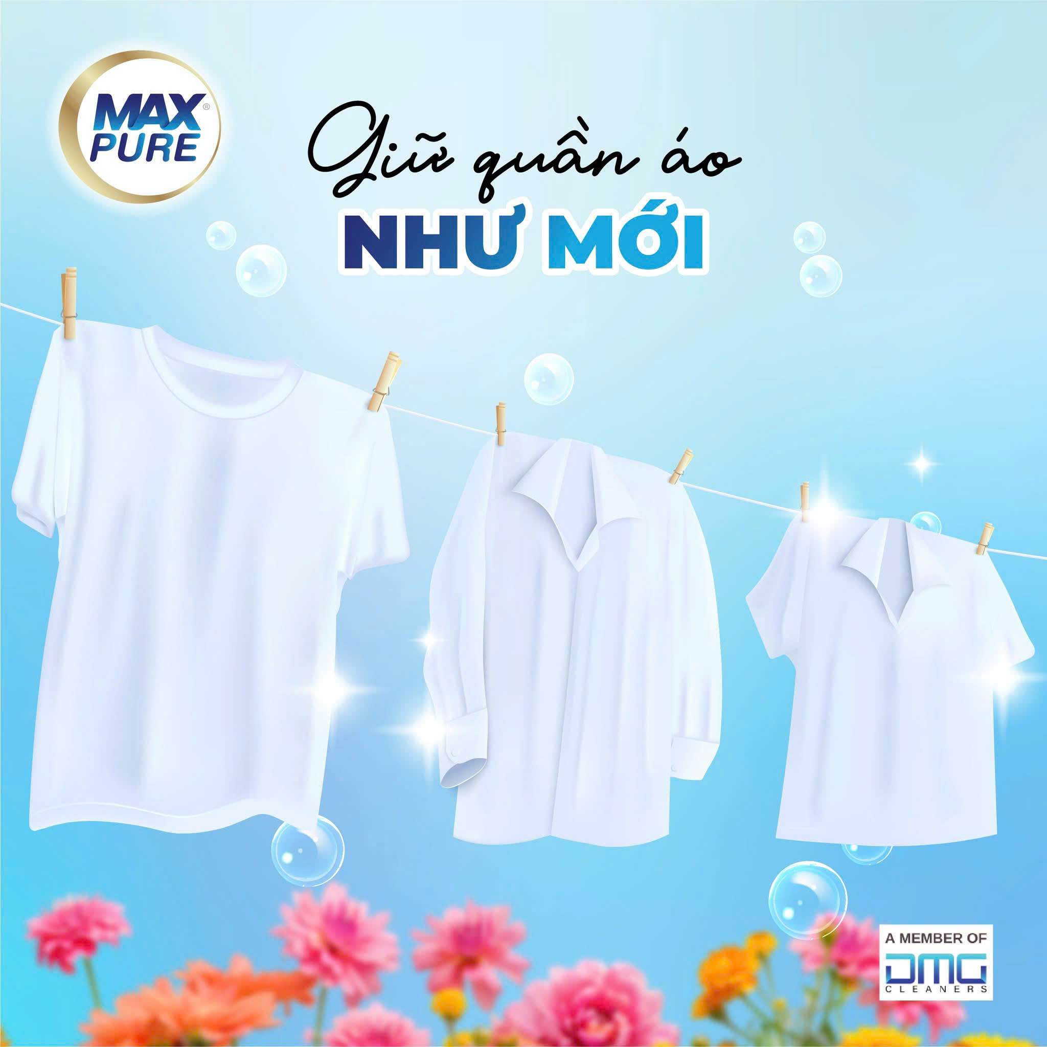 Túi 30 Viên Giặt Tiện Lợi MaxPure 4in1- Hương Huyền Thoại - tặng 1 vỉ treo bồn cầu hương Chanh