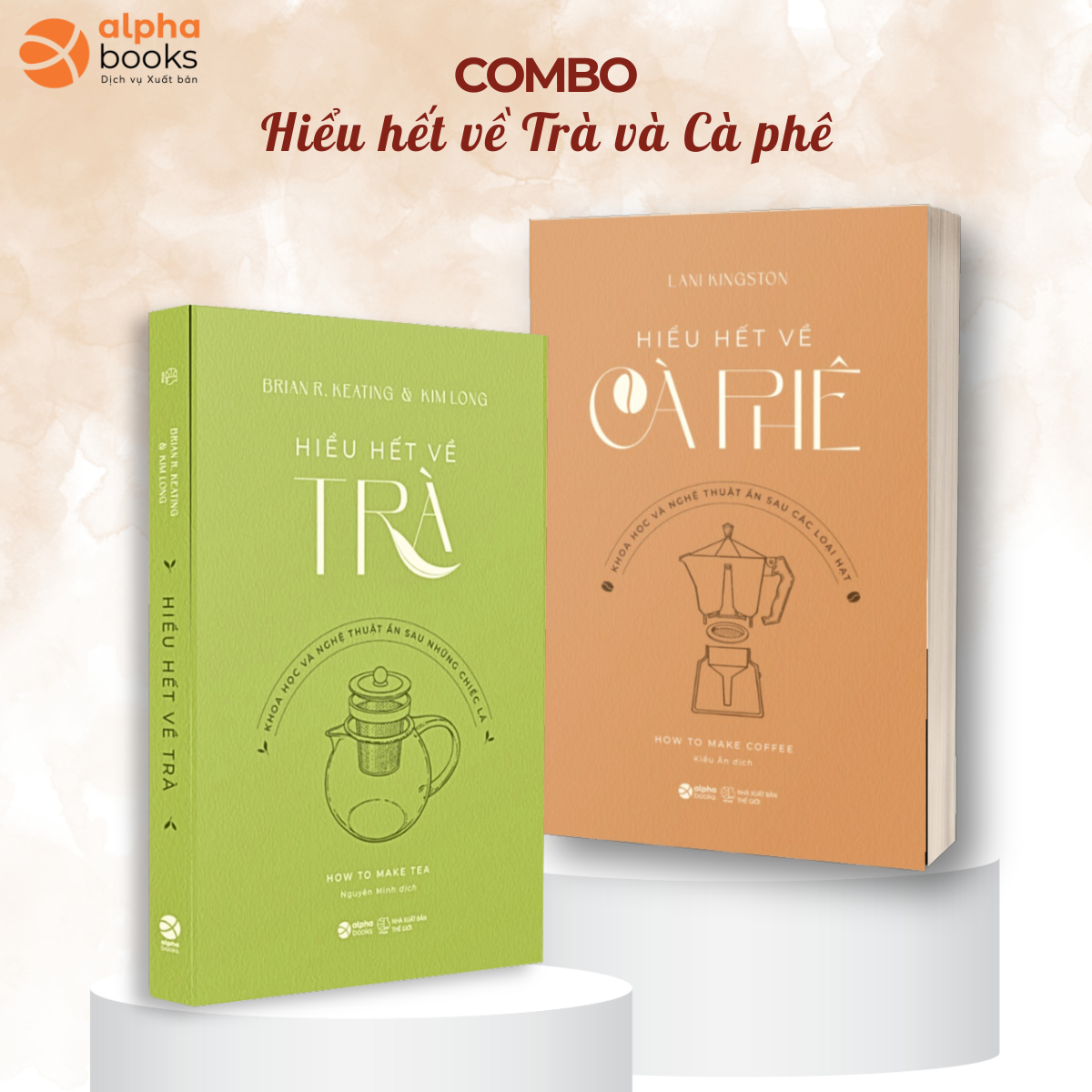 Combo 2 cuốn : Hiểu Hết Về Trà + Hiểu Hết Về Cà Phê 