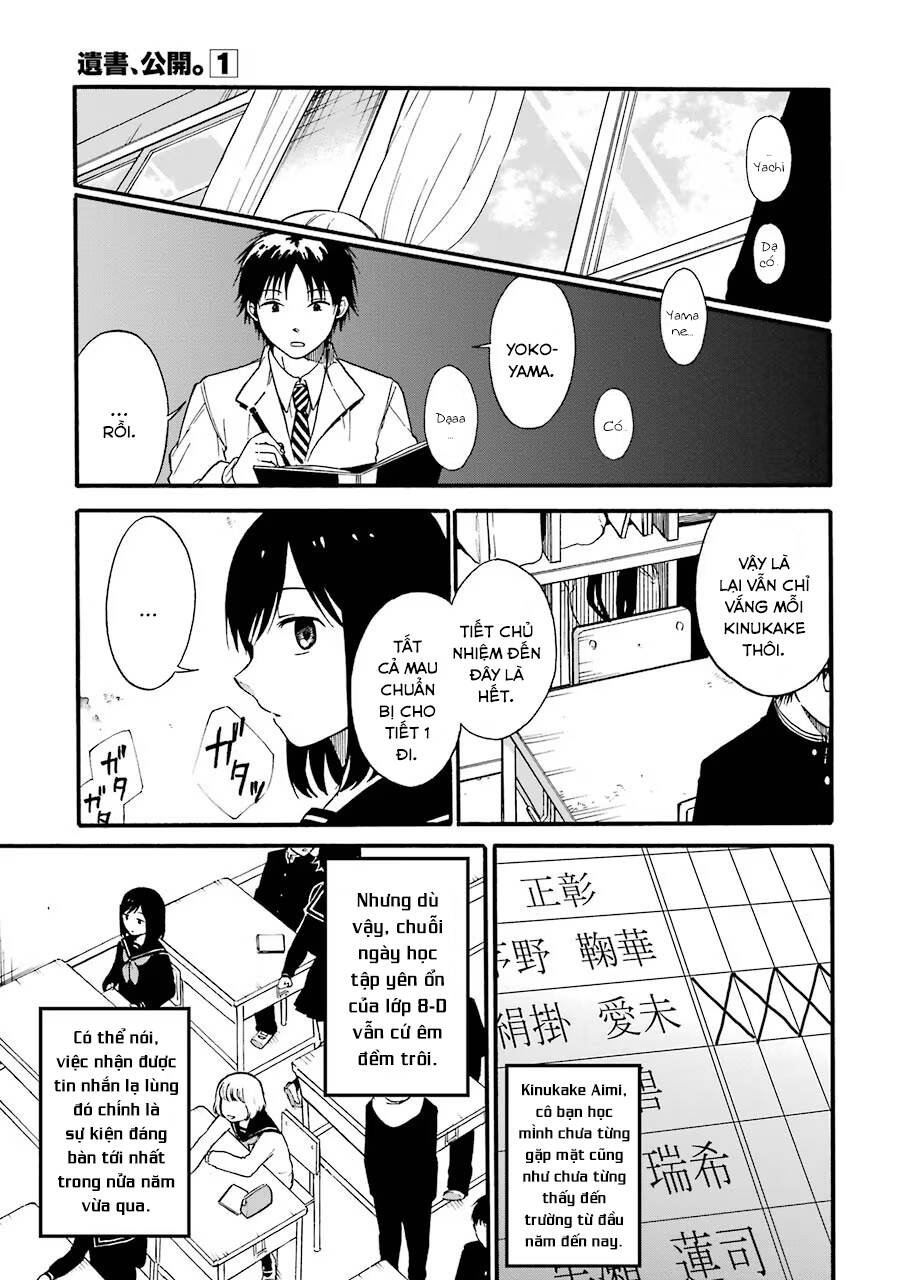 di thư trên bàn chapter 1 25