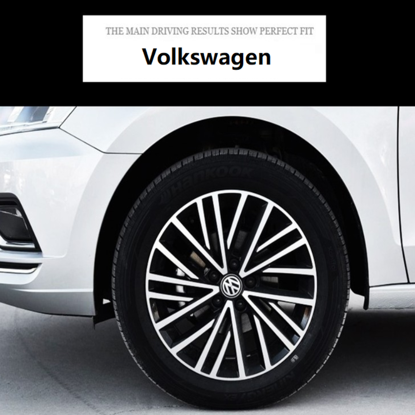 Logo chụp mâm, ốp lazang bánh xe ô tô Volkswagen DZ-003, dùng cho xe Volkswagen 2008-2016