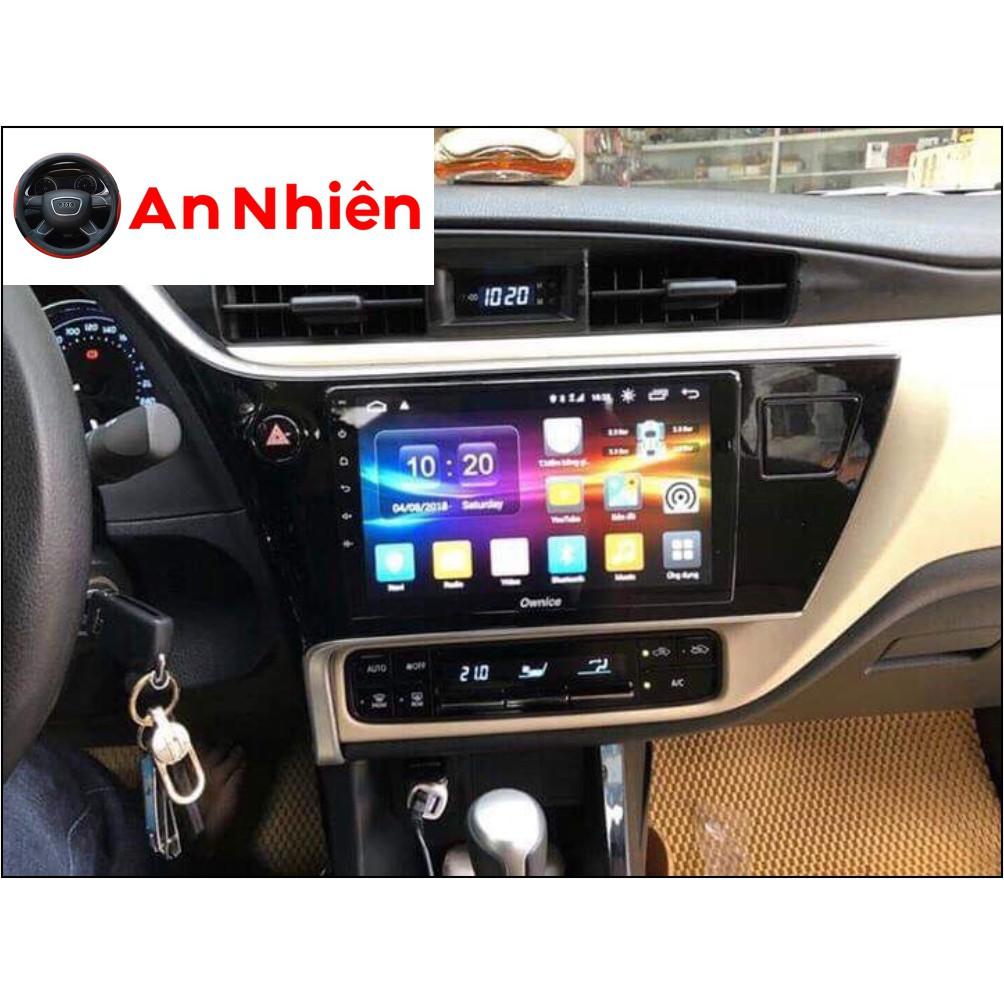 Màn Hình 10 inch Cho Xe ALTIS 2018-2020, Đầu DVD Android Tiếng Việt Kèm Mặt Dưỡng Giắc Zin Xe TOYOTA ALTIS