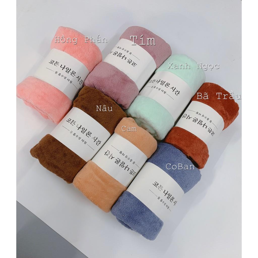 Khăn Tắm hàn quốc siêu mềm mại Khăn tắm vải cotton siêu thấm kháng khuẩn bảo vệ sức khỏe