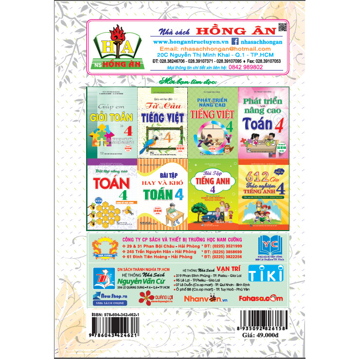 Sách - Vở luyện toán 4 - tập 2