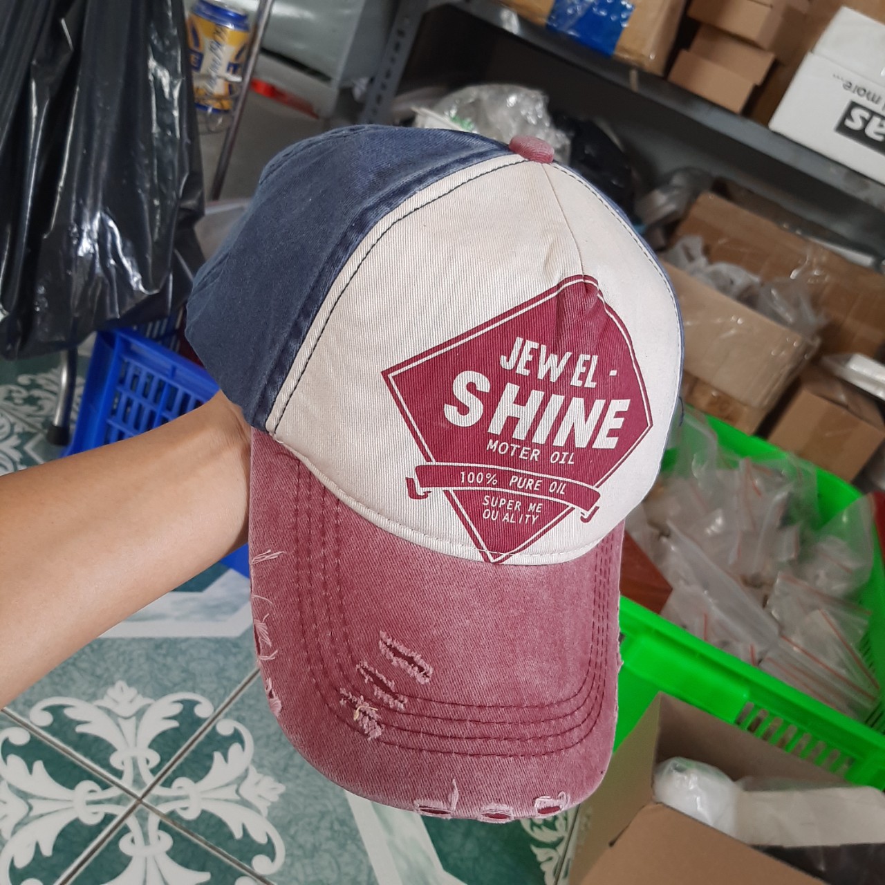 Nón Lưỡi Trai Chữ Shine Cho cả nam và nữ phong cách Hàn Quốc