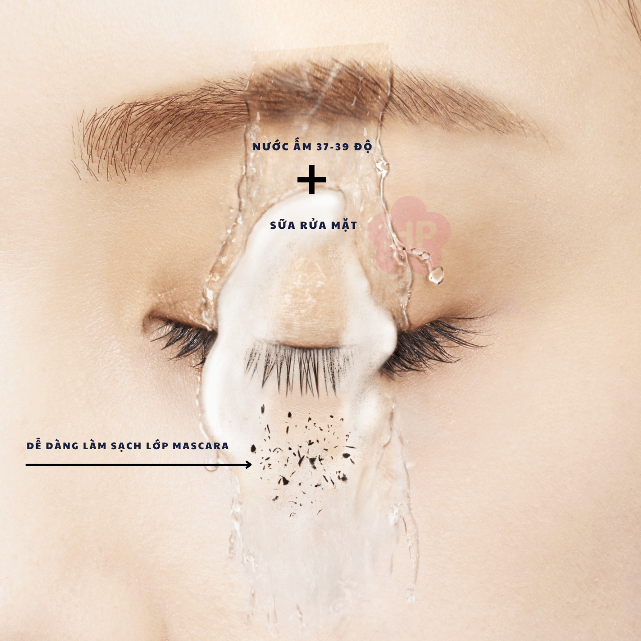 Set Vỉ Mascara Nâng Rậm Dày Mi Và Mascara Tẩy Trang Mi Kissme Heroine Make (Set 2 cây)