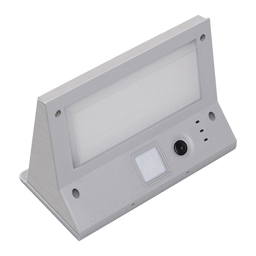 Đèn tường LED Cảm biến chuyển động ngoài trời, sử dụng năng lượng mặt trời với 3 chế độ chiếu sáng