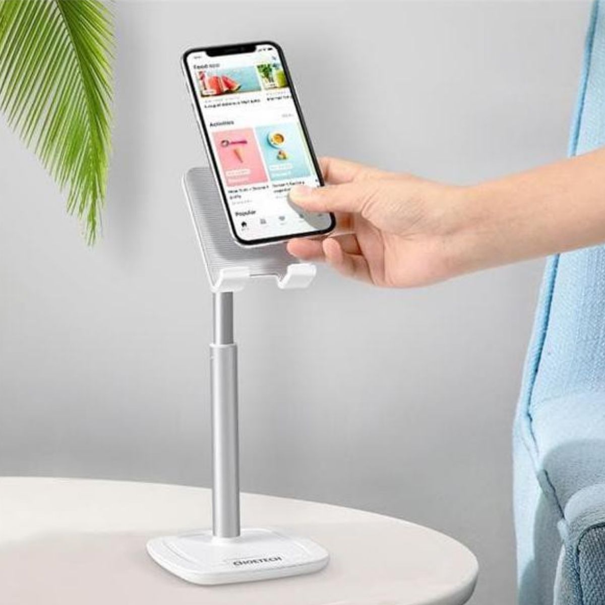 Giá đỡ Choetech H035 bảng siêu mỏng có thể gấp gọn và điều chỉnh chiều cao (hàng chính hãng)