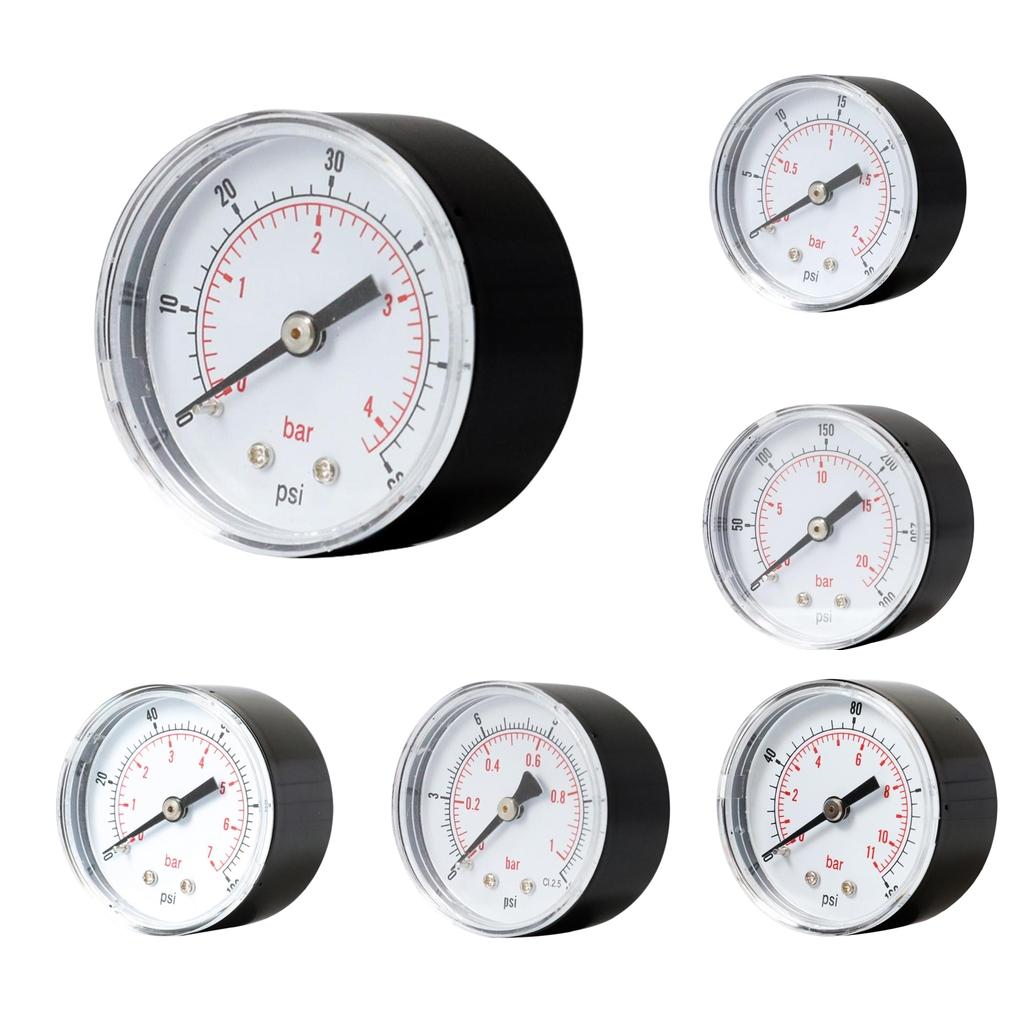 Metal Radial Pressure Gauge For Oil Air Water TS-Y50Z8 Tool