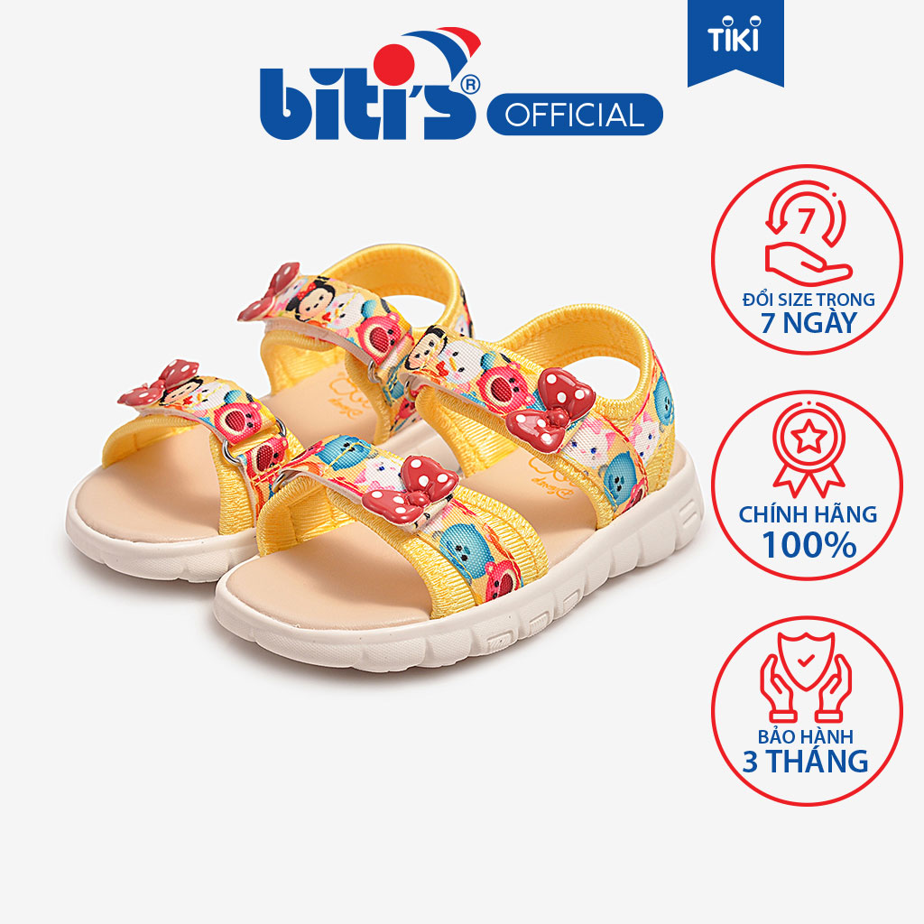 Sandal Bé Gái Biti's Disney BEG002097VAG (Vàng)