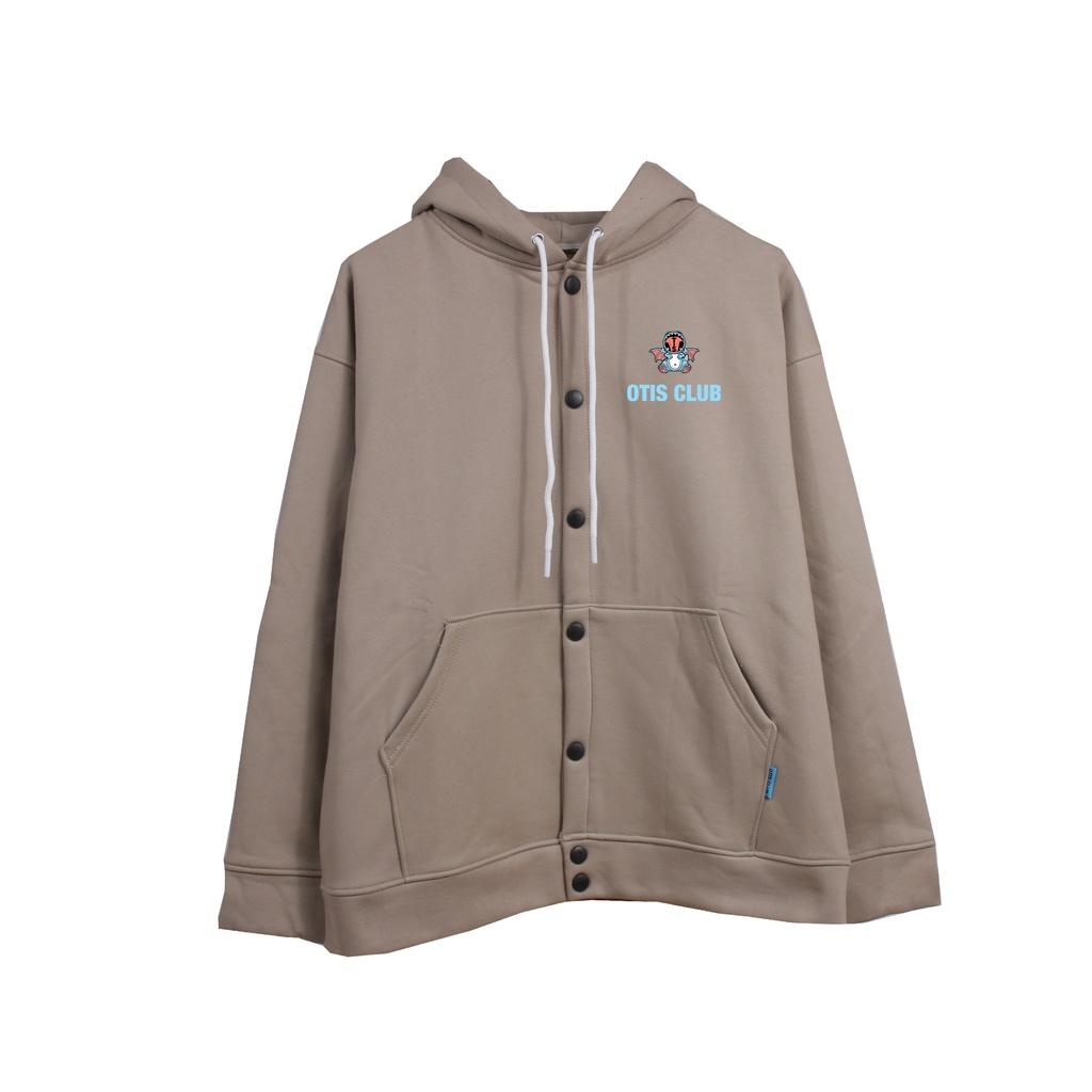 ÁO KHOÁC HOODIE NÚT GÀI BASIC