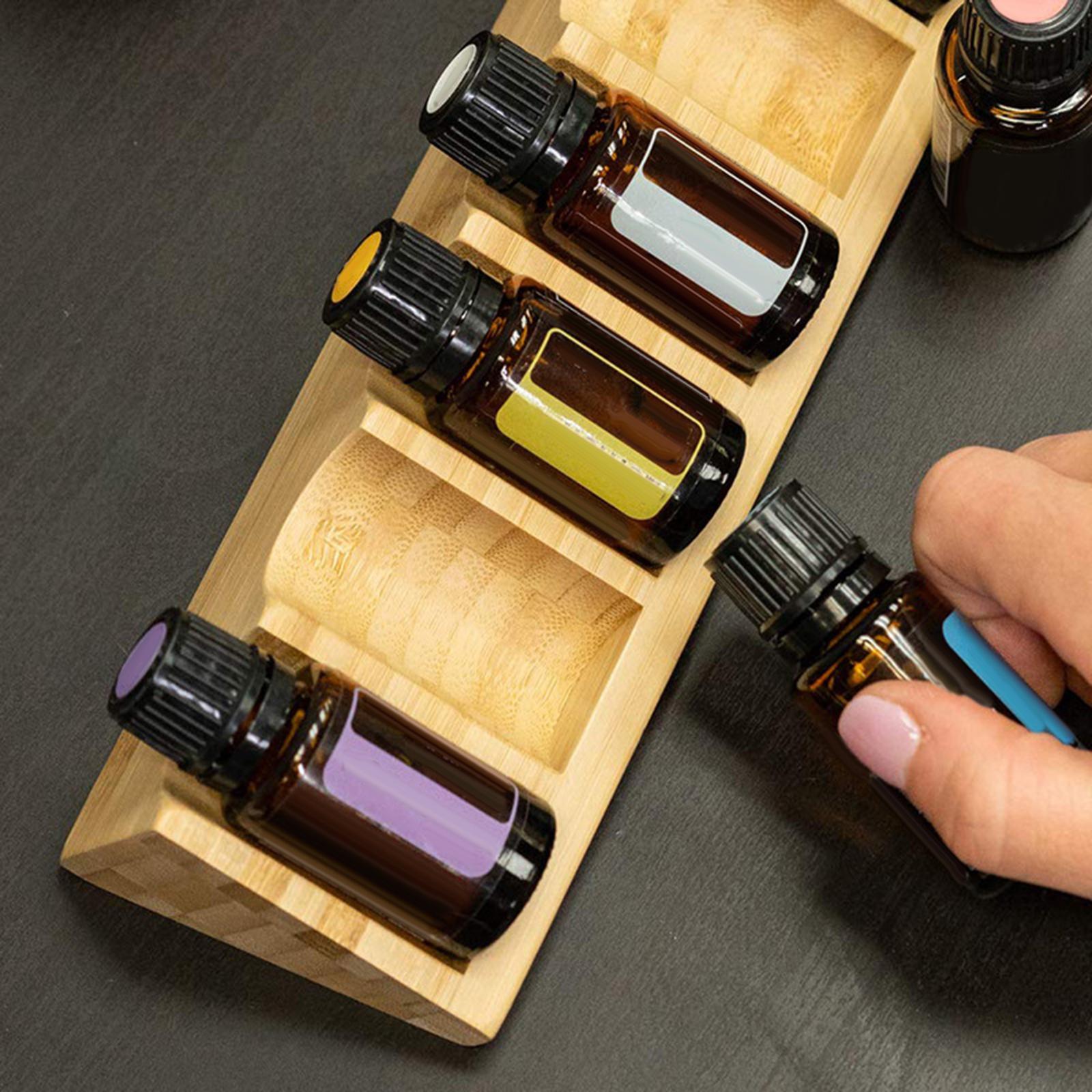 Essential Oils Storage Rack for Nail Bottles Tabletop