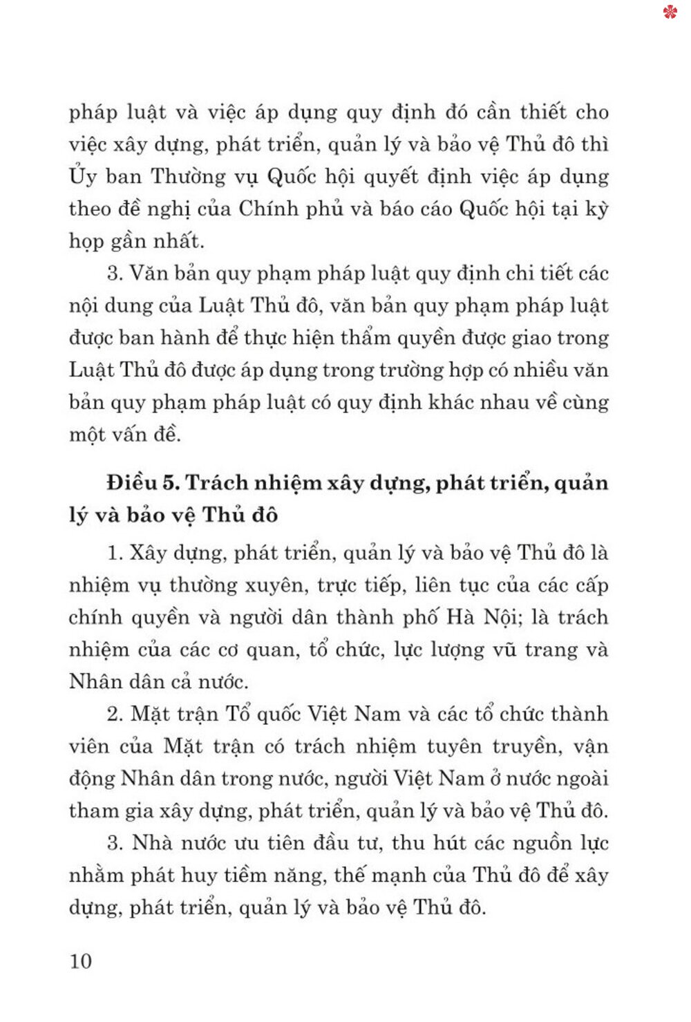 Luật thủ đô - bản in 2024