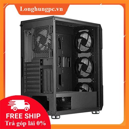 Vỏ Case JETEK SQUID Z4 (E-ATX Tower/Màu Đen) - 3 FAN