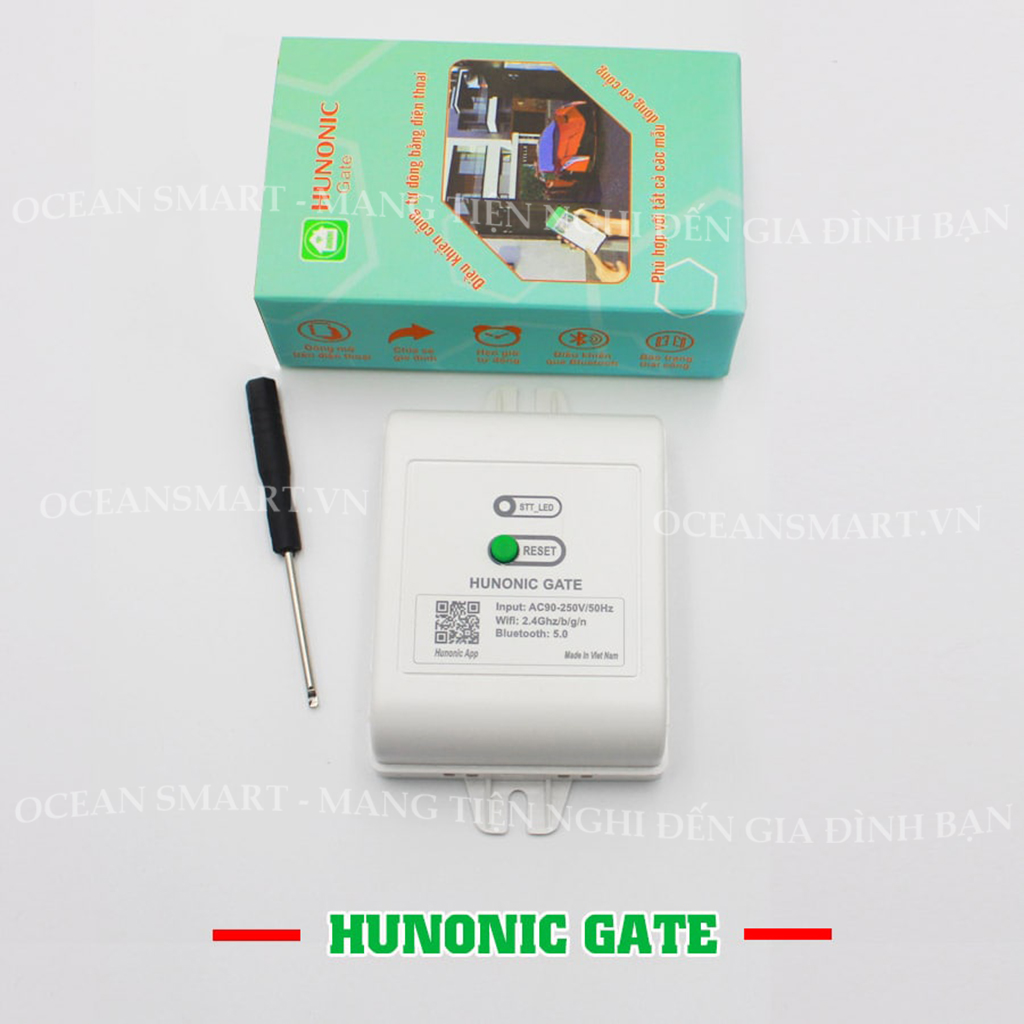 Bộ Điều Khiển Cổng Tự Động Hunonic Gate, Điều Khiển Cổng Từ Xa Qua Điện Thoại - HNGATE