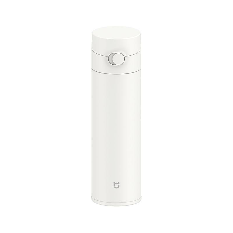 Phong cách mới nhất của cốc giữ nhiệt Mijia phiên bản nắp lò xo cho nam và nữ dung tích lớn 480mL xách tay lót inox 316L đơn giản