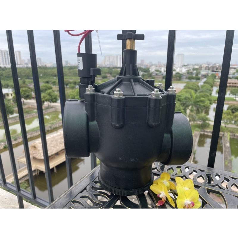 Van Điện Từ - Van Nước Điện Từ Ngoài Trời Phi 90