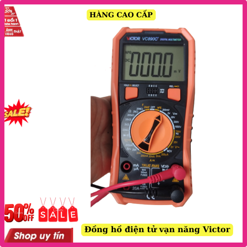 Đồng hồ điện tử vạn năng Victor vc890c