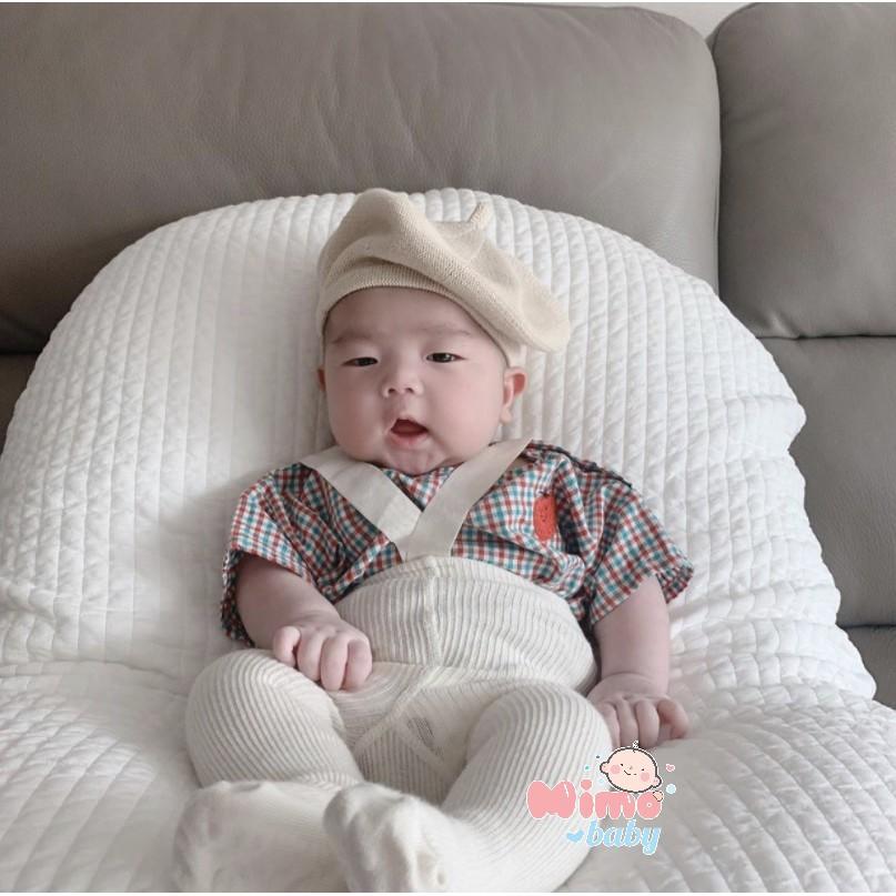 Mũ nồi len trơn cho bé (6m-4y) MN78 Mimo baby