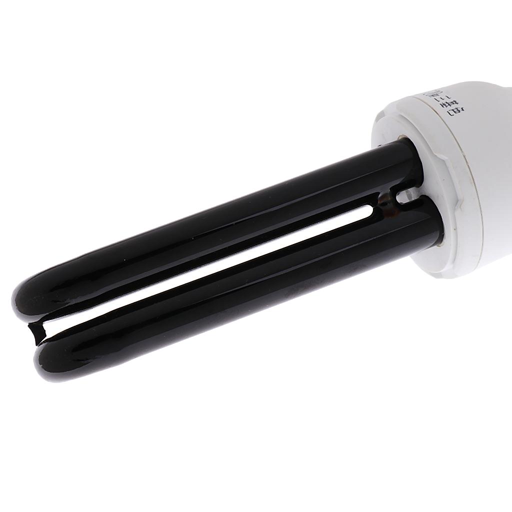 UV Ultraviolet Blacklight Low Energy CFL Light Bulb, 20/40W, E27, Screw Lamp