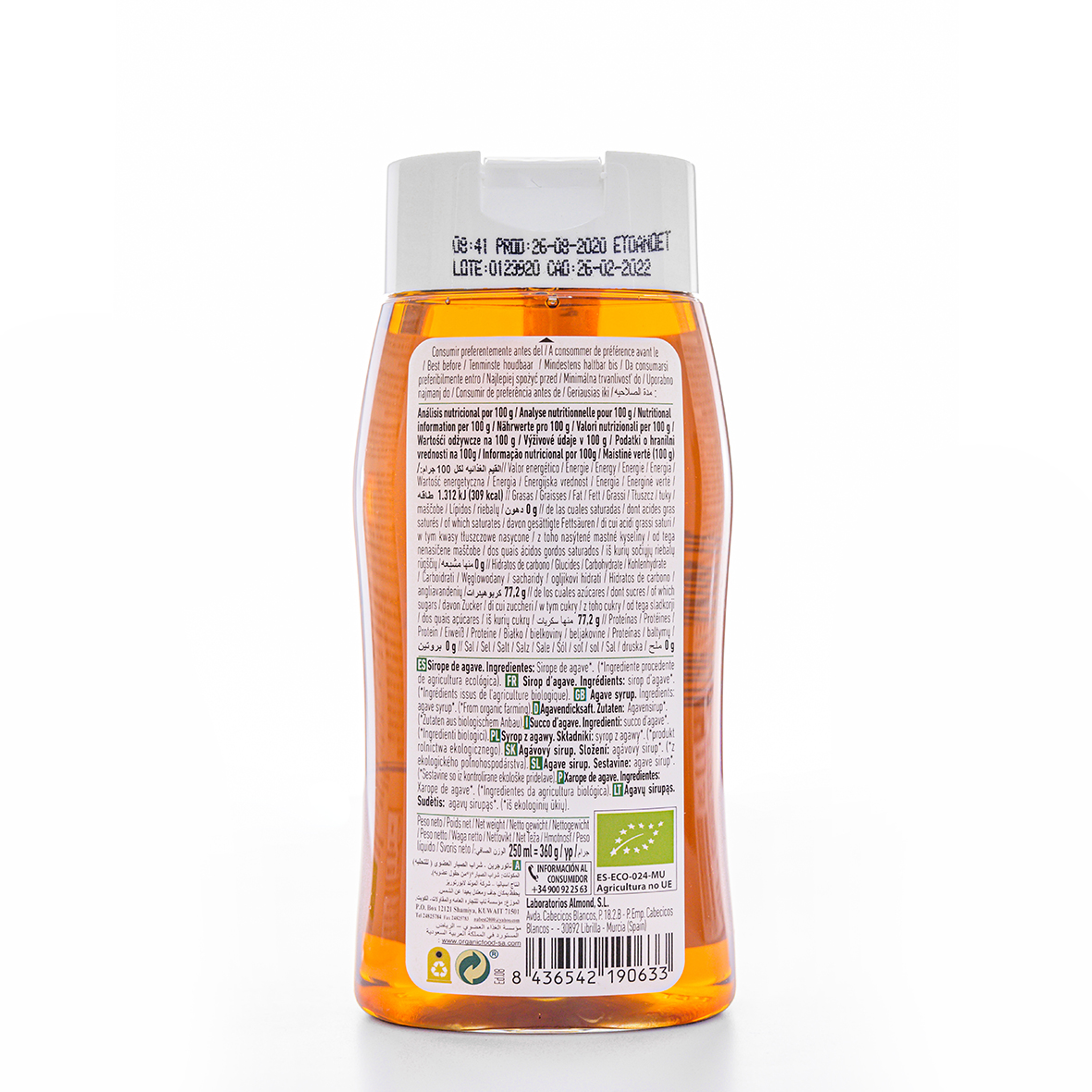 Siro Agave Hữu Cơ NaturGreen