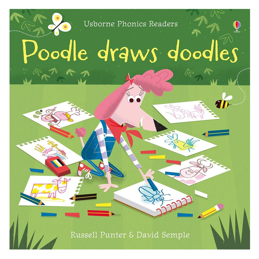 Phonics Readers: Poodle Draws Doodles