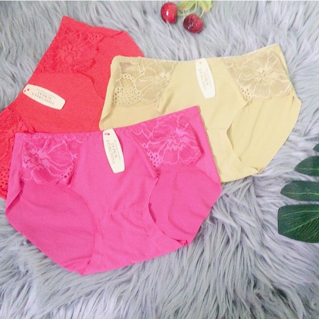 QUẦN LÓT NỮ SU THUN LẠNH PHỐI REN QUYẾN RŨ SEXY