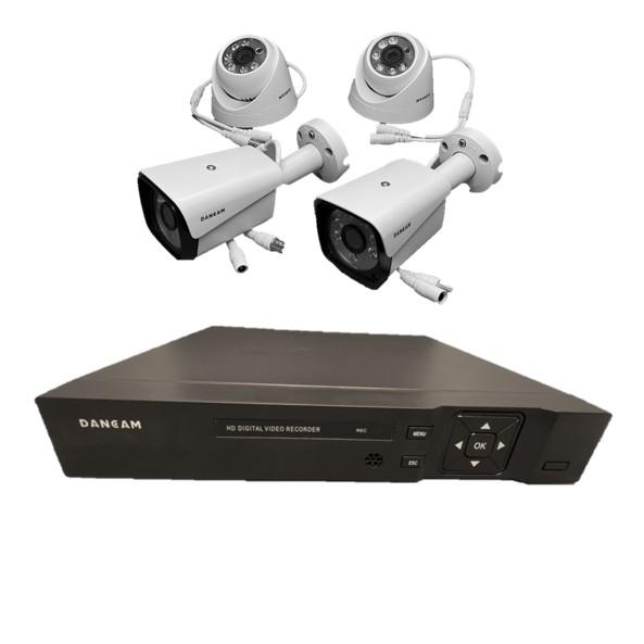 trọn Bộ 4 camera Dancam Full HD 1080p - Camera trong nhà,ngoài trời, giám sát 24/7