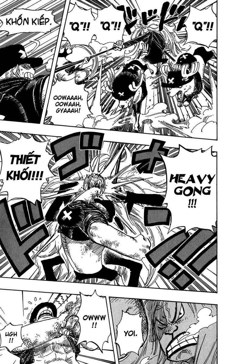 đảo hải tặc - one piece chapter 406 14
