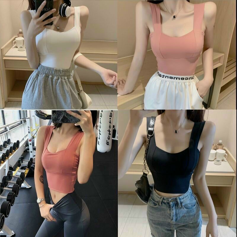 Áo Croptop Bra Thể Thao Bản To